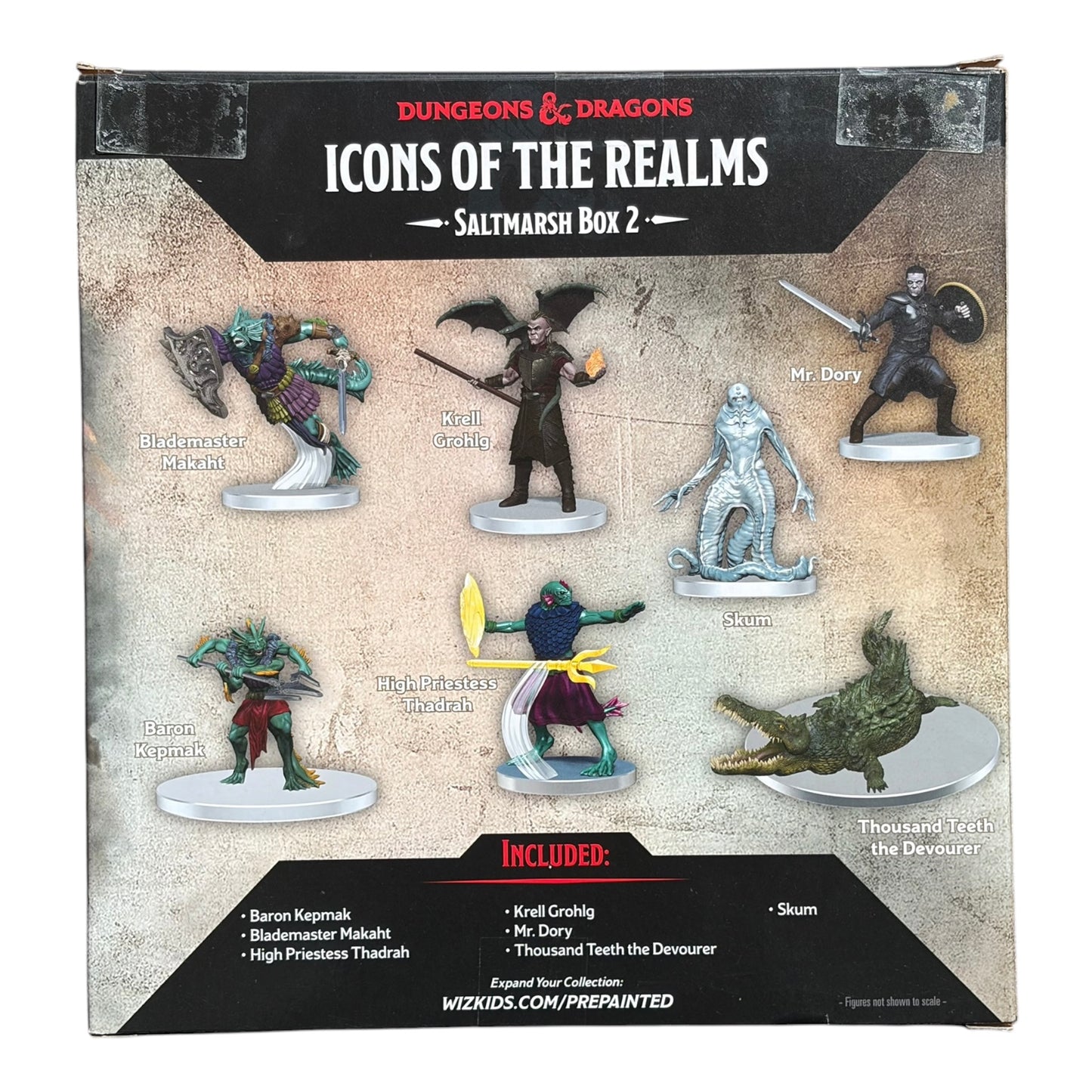 Dungeons & Dragons Icons of the Realms – Saltmarsh Box 2 Miniature Set