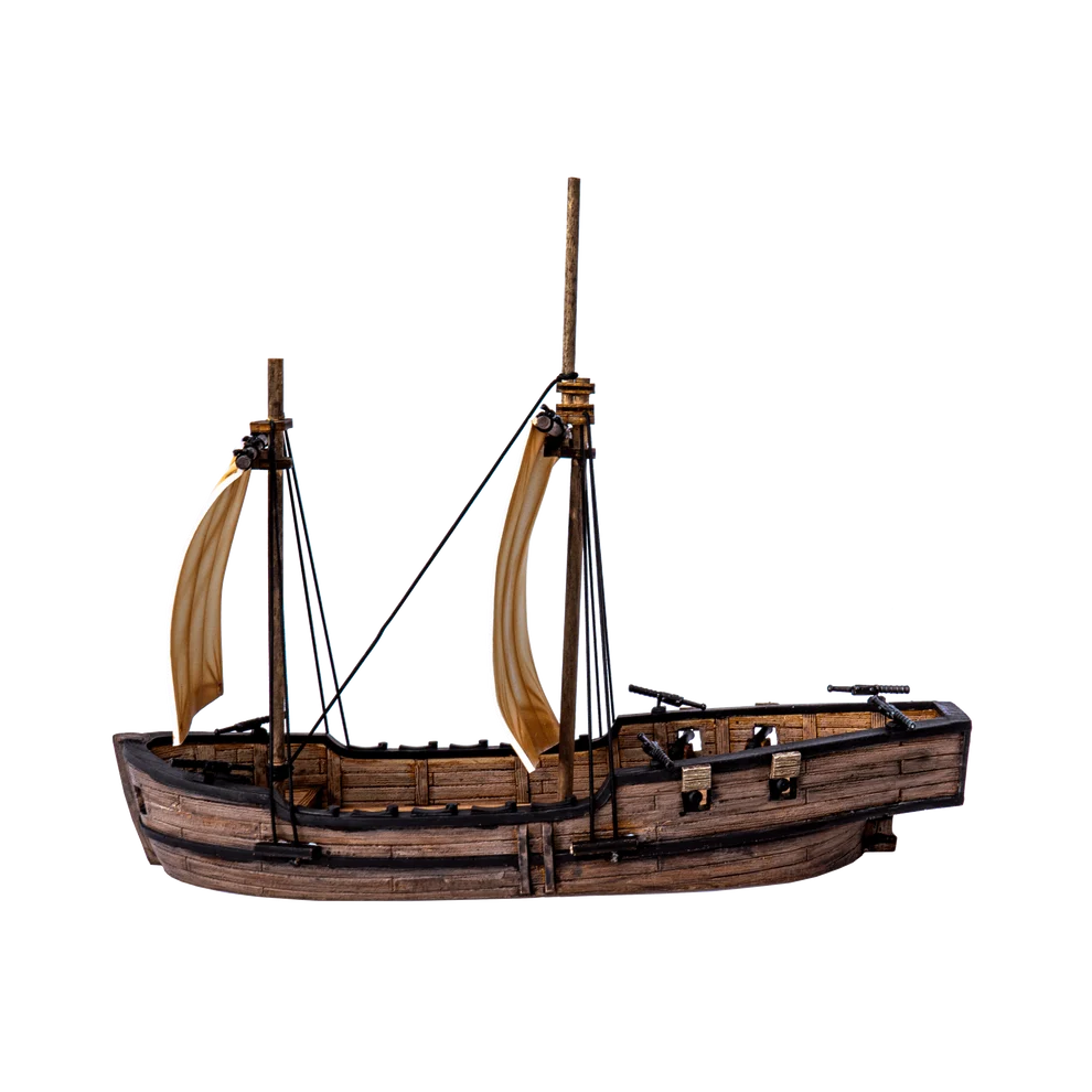 Blood & Plunder – Barco Luengo | Firelock Games 28mm Sailing Ship Miniature