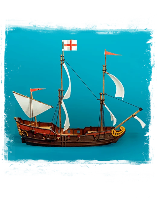 Blood & Plunder – Light Frigate | 28mm Historical Naval Miniature Ship