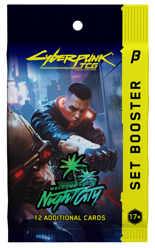 Cyberpunk TCG BOOSTER PACK x 3 (BETA)
