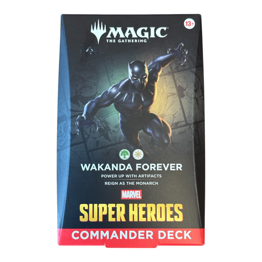 Magic The Gathering | Marvel Super Heroes – Wakanda Forever Commander Deck