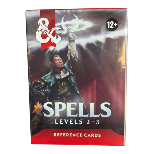 Dungeons & Dragons Spell Cards – Levels 2–3 Reference Cards