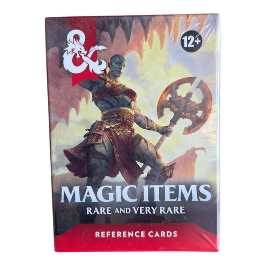 Dungeons & Dragons Magic Item Cards – Rare & Very Rare Reference Cards